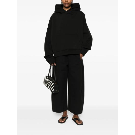 26SS 엔타이어 스튜디오 스트레이트 팬츠 ESSS26PA10012 0015 BLACK - ENTIRE STUDIOS