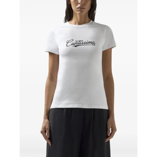 26SS 지씨디에스 탑 C1WBQC097J110 WHBLK WHITE - GCDS