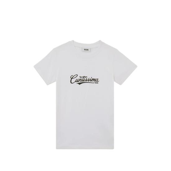 26SS 지씨디에스 탑 C1WBQC097J110 WHBLK WHITE