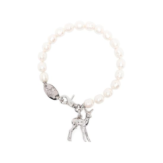 26SS 비비안웨스트우드 팔찌 6301014T 02P373 P373 SILVER WHITE