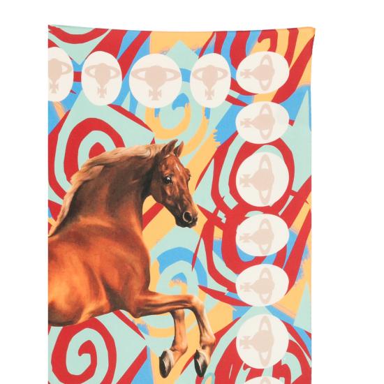 26SS 비비안웨스트우드 머플러/스카프 81030034 W01FW L403 BLUE - VIVIENNE WESTWOOD