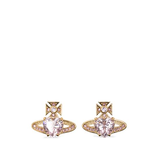 26SS 비비안웨스트우드 이어링 6201031T 02R978 R978 GOLD PINK