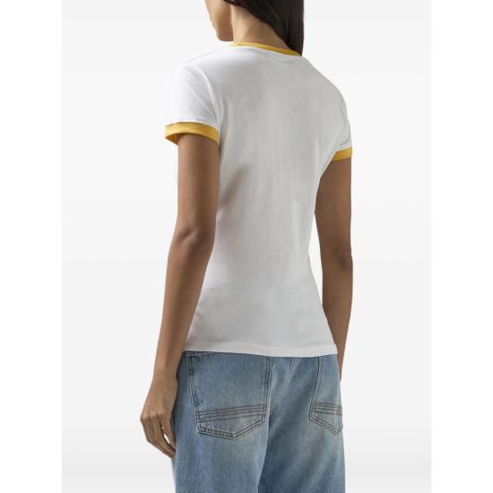 26SS 지씨디에스 탑 C1WBQC096J079 WHYEL WHITE - GCDS