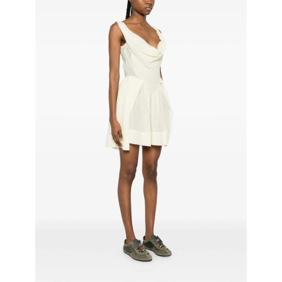 26SS 비비안웨스트우드 숏 원피스 1101039H W01EH B408 NEUTRALS - VIVIENNE WESTWOOD