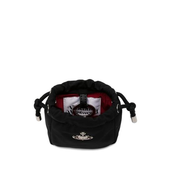 26SS 비비안웨스트우드 토트백 55040002U W001Y N401 BLACK - VIVIENNE WESTWOOD