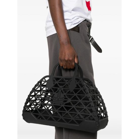 26SS 비비안웨스트우드 토트백 47020011W S002G N401 BLACK - VIVIENNE WESTWOOD