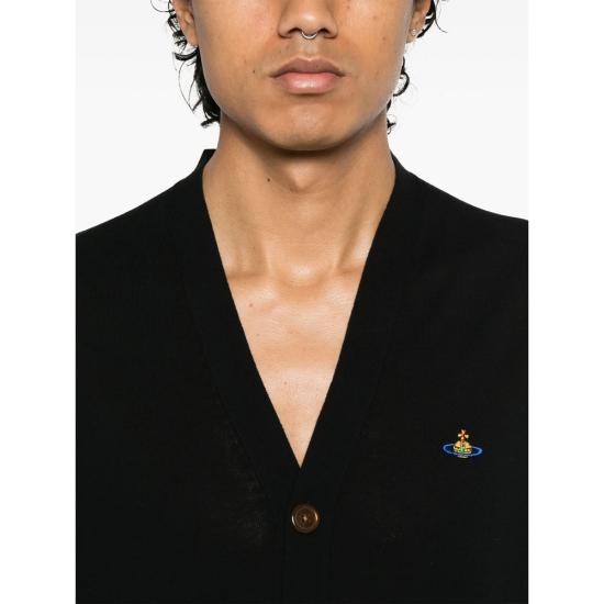 26SS 비비안웨스트우드 가디건 27010014 Y003F N401 BLACK - VIVIENNE WESTWOOD