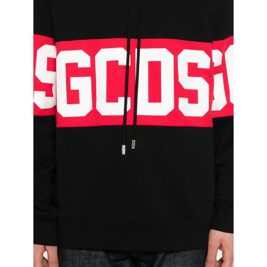 26SS 지씨디에스 니트웨어 Z0MLQE138F004 BLKRD BLACK - GCDS