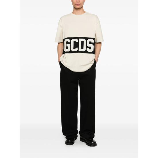 26SS 지씨디에스 탑 Z0MLQC140J101 BOBLK NEUTRALS BLACK - GCDS