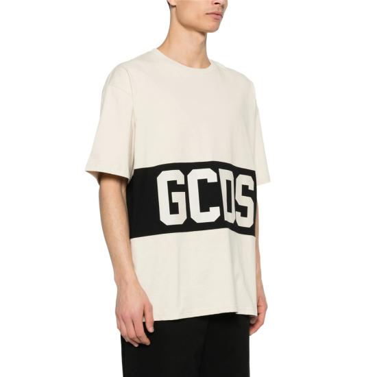 26SS 지씨디에스 탑 Z0MLQC140J101 BOBLK NEUTRALS BLACK - GCDS