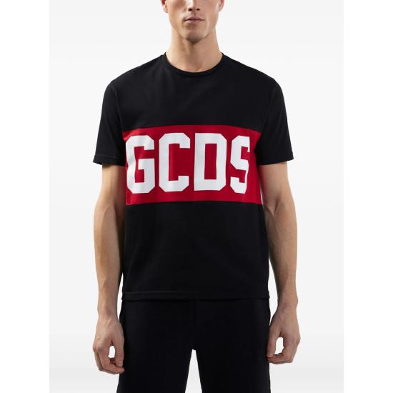 26SS 지씨디에스 탑 Z0MLQC140J101 BKRED BLACK - GCDS