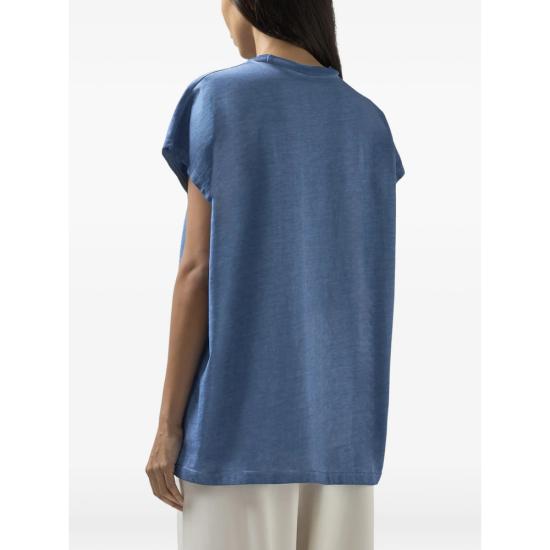 26SS 지씨디에스 민소매 티셔츠 C1WWQC099J079 BLUE - GCDS