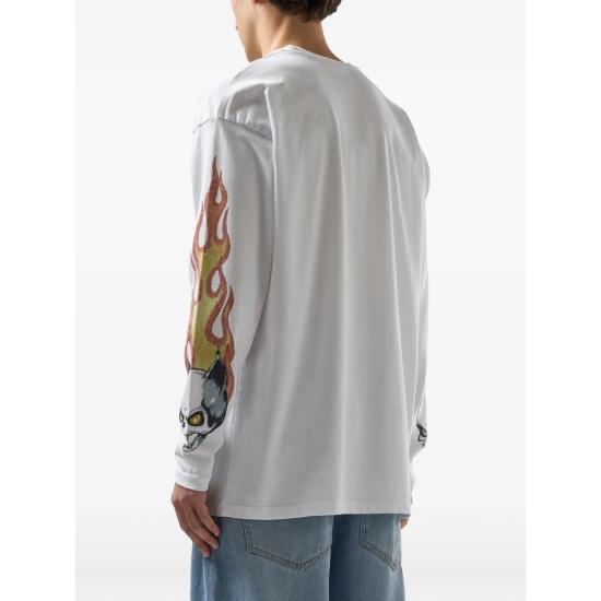 26SS 지씨디에스 탑 C1MWQC060J079 BOYEL WHITE - GCDS