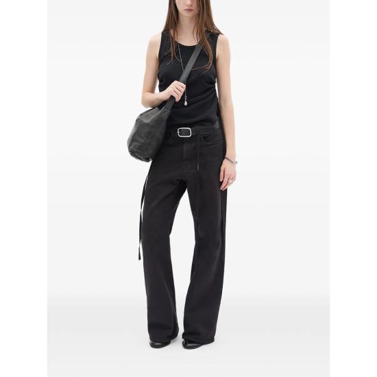 26SS 앤 드뮐미스터 데님 팬츠 B0013624 FA038 099 BLACK - ANN DEMEULEMEESTER