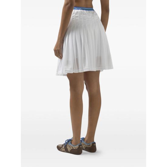 26SS 지씨디에스 스커트 C1WEQM231J003 WHBLU WHITE - GCDS