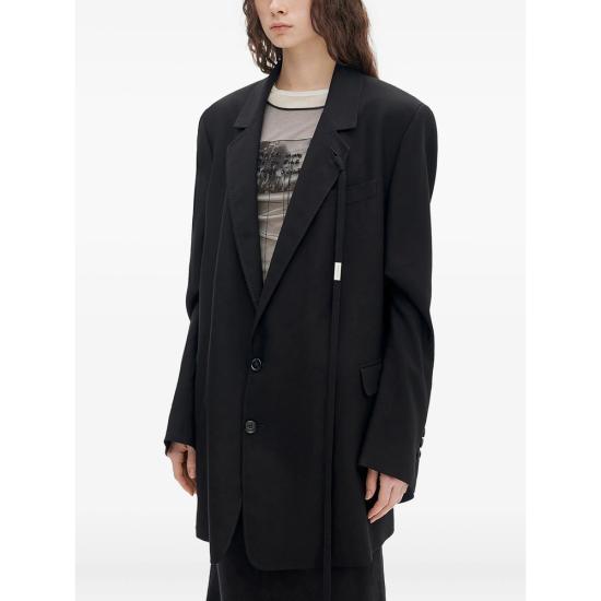 26SS 앤 드뮐미스터 수트 자켓 B0012370 FA558 099 BLACK - ANN DEMEULEMEESTER