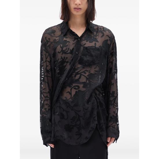 26SS 앤 드뮐미스터 셔츠 B0013132 FA715 099 BLACK