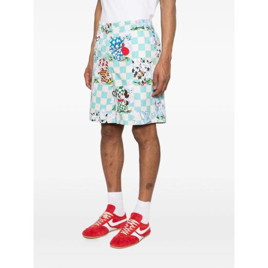 26SS 겐조 숏팬츠 FG55SH5089T2 60 BLUE WHITE - KENZO