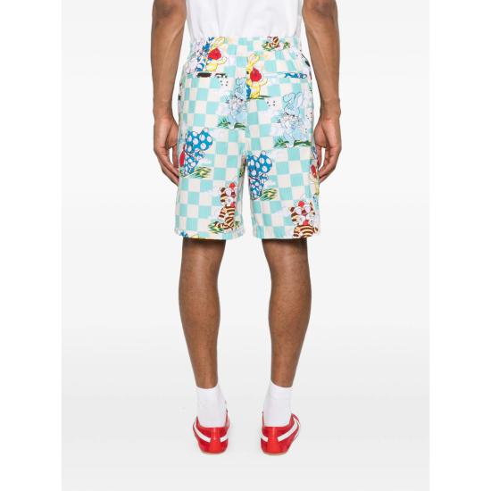 26SS 겐조 숏팬츠 FG55SH5089T2 60 BLUE WHITE - KENZO