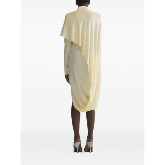 26SS 뮈글러 미디 원피스 RO1807 4021 NEUTRALS - MUGLER