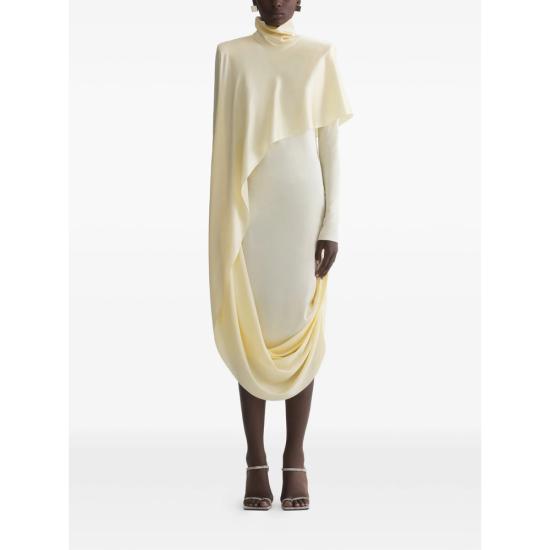 26SS 뮈글러 미디 원피스 RO1807 4021 NEUTRALS - MUGLER