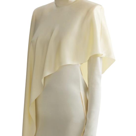 26SS 뮈글러 미디 원피스 RO1807 4021 NEUTRALS - MUGLER