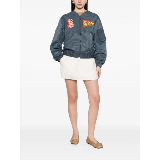 26SS 겐조 봄버 자켓 FG52OU1569NL 98 BLUE - KENZO