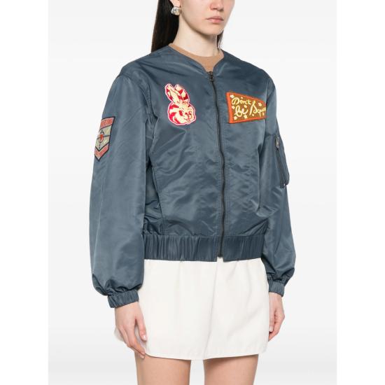 26SS 겐조 봄버 자켓 FG52OU1569NL 98 BLUE - KENZO