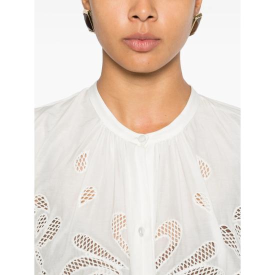 26SS 포르테포르테 블라우스 14599 AVORI WHITE - FORTE FORTE