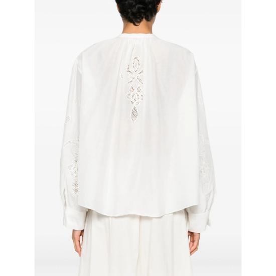 26SS 포르테포르테 블라우스 14599 AVORI WHITE - FORTE FORTE