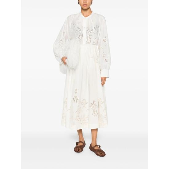 26SS 포르테포르테 블라우스 14599 AVORI WHITE - FORTE FORTE