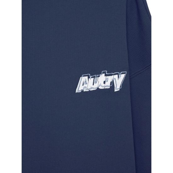 26SS 오트리 스웨터 SWPX 035R BLUE - AUTRY
