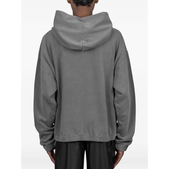 26SS 새티스파이 후드 티셔츠 11046 12A02 AGREY - SATISFY