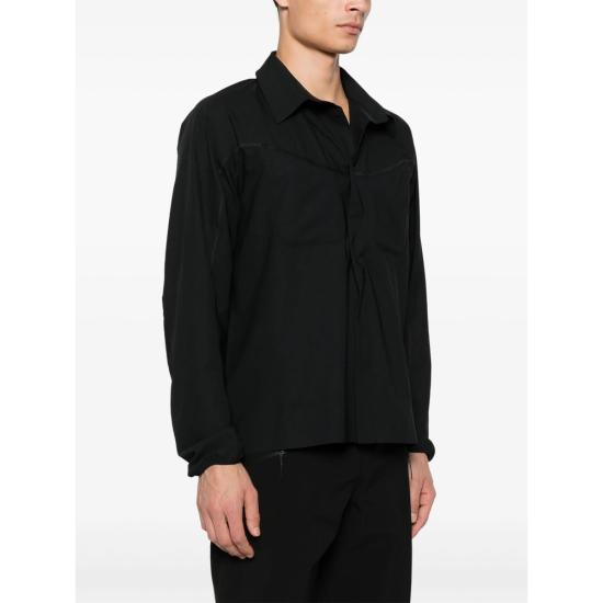 26SS 새티스파이 트레이닝 티셔츠 11017 00000 BLACK - SATISFY