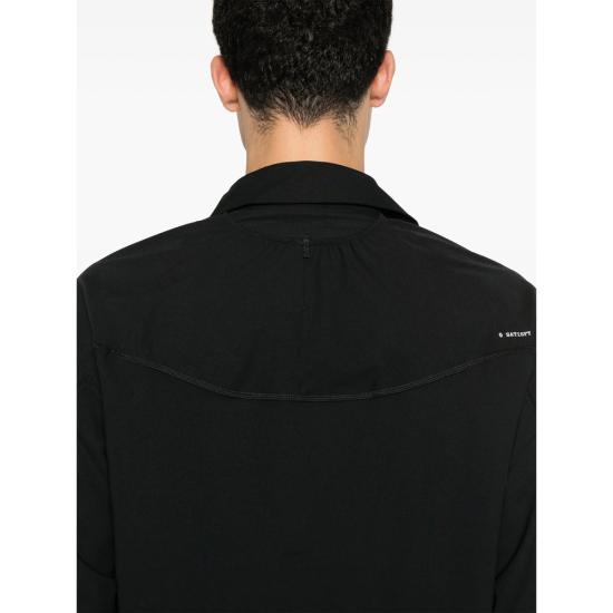 26SS 새티스파이 트레이닝 티셔츠 11017 00000 BLACK - SATISFY