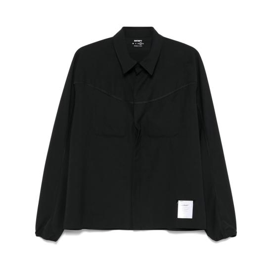 26SS 새티스파이 트레이닝 티셔츠 11017 00000 BLACK