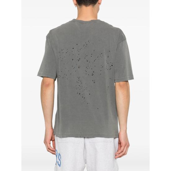 26SS 새티스파이 모스테크 티셔츠 11006 01A08 FDBLK GREY - SATISFY