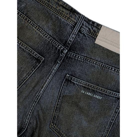 26SS 44레이블 데님 숏팬츠 B0030659 FA685 P786 BLACK - 44 LABEL