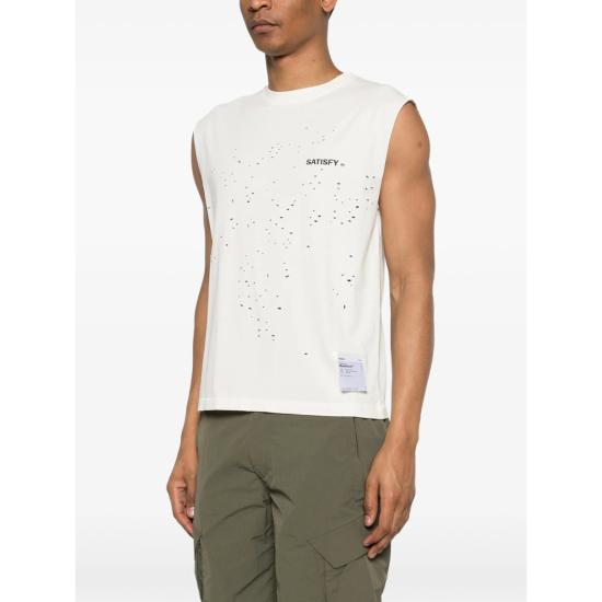 26SS 새티스파이 민소매 티셔츠 11005 12A02 AGREY NEUTRALS - SATISFY