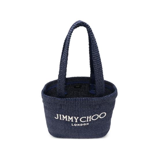 26SS 지미추 토트백 BEACH TOTE E W M JYN MAECR BLUE - JIMMY CHOO