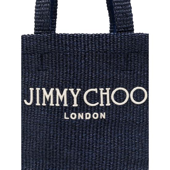 26SS 지미추 토트백 BEACH TOTE E W M JYN MAECR BLUE - JIMMY CHOO