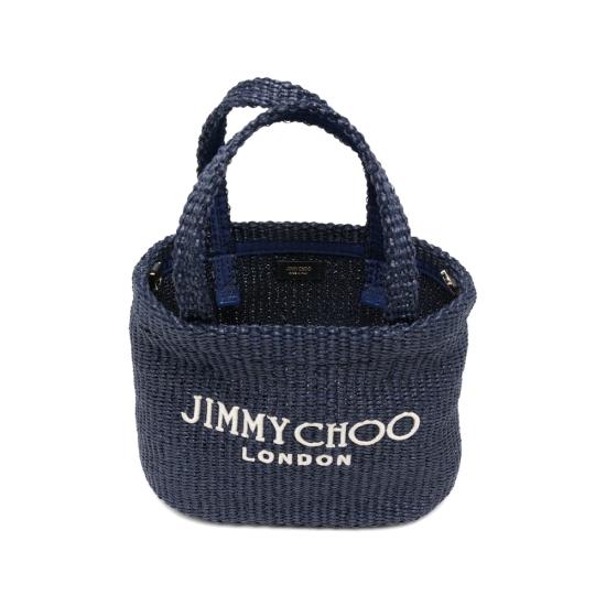 26SS 지미추 토트백 BEACH TOTE E W MINI J MAECR BLUE - JIMMY CHOO