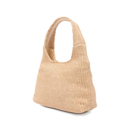 26SS 지미추 숄더백 BEACH DMND HOBO M JYN NALAT NEUTRALS - JIMMY CHOO