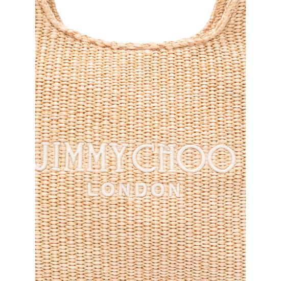 26SS 지미추 숄더백 BEACH DMND HOBO M JYN NALAT NEUTRALS - JIMMY CHOO