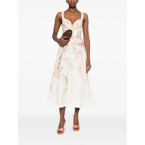 26SS 짐머만 원피스 7525DS261 CREAM NEUTRALS - ZIMMERMANN