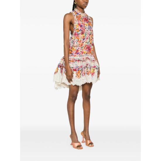 26SS 짐머만 롱 원피스 7448DS261 MUFLO WHITE - ZIMMERMANN