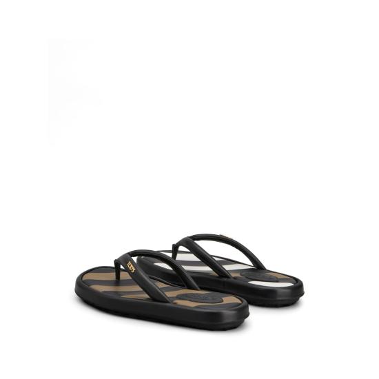 26SS 토즈 뮬/슬리퍼 XXW70L0KI00N 6MB999 BLACK WHITE - TODS