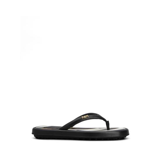 26SS 토즈 뮬/슬리퍼 XXW70L0KI00N 6MB999 BLACK WHITE