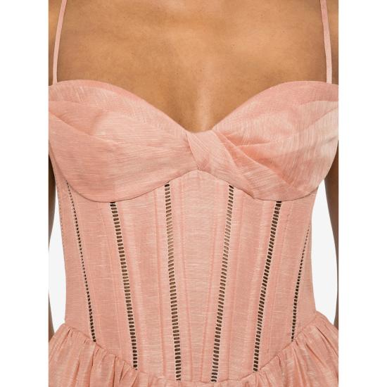 26SS 짐머만 미디 원피스 7811DS261 PEONY PINK - ZIMMERMANN