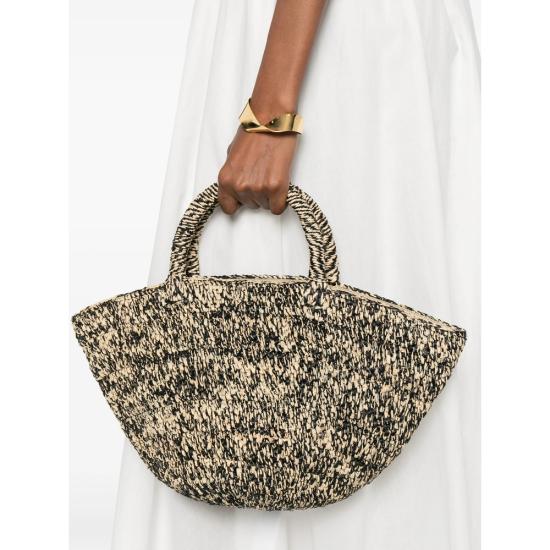 26SS 이벨리브 토트백 ELA TIGA NEUTRALS BLACK - IBELIV